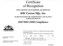 ISO 9001:2008 Compliant